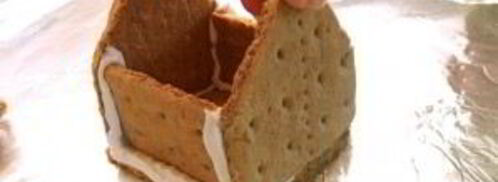 торт без выпечки домик. Шаг 7