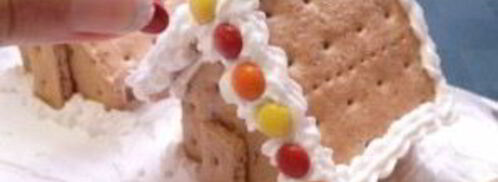 торт без выпечки домик. Шаг 10