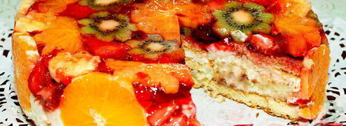 торт фруктовый рай. Шаг 11