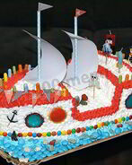 Торт Корабль