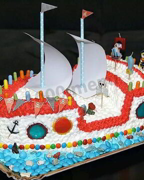 Торт Корабль