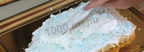 торт корабль. Шаг 4