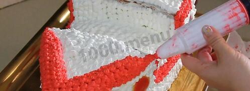 торт корабль. Шаг 8