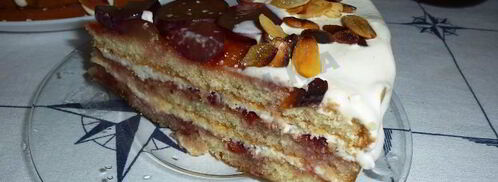 торт с клубничным вареньем. Шаг 11