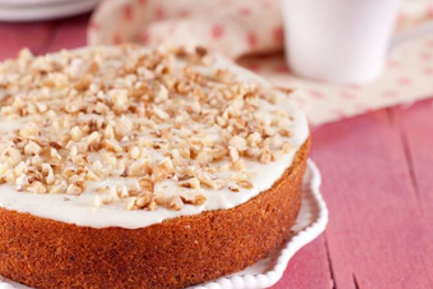 Рецепт торта с морковью и орехами