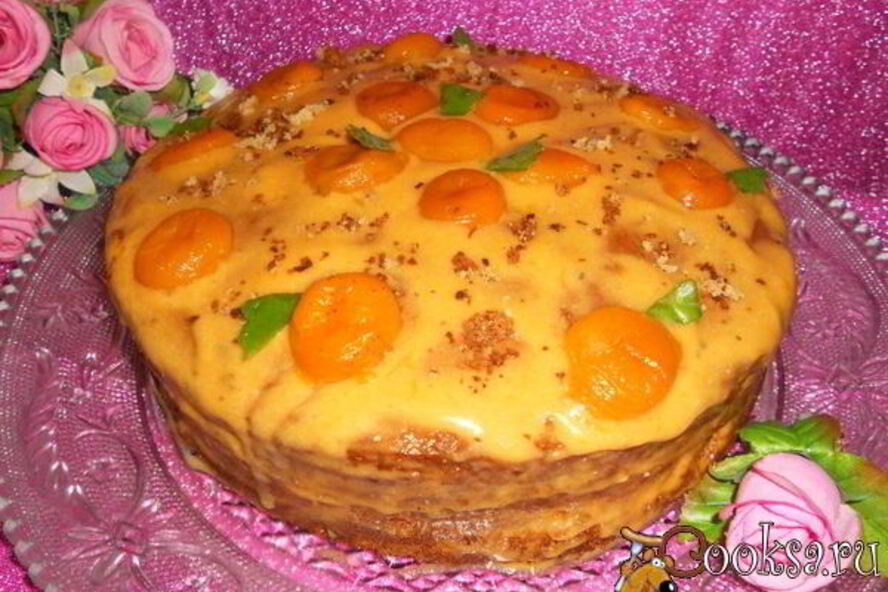 Рецепт торта шифон с кремом муслин