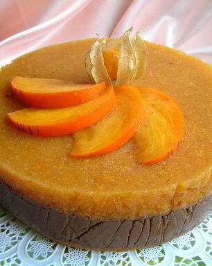 Торт Шоколад и хурма