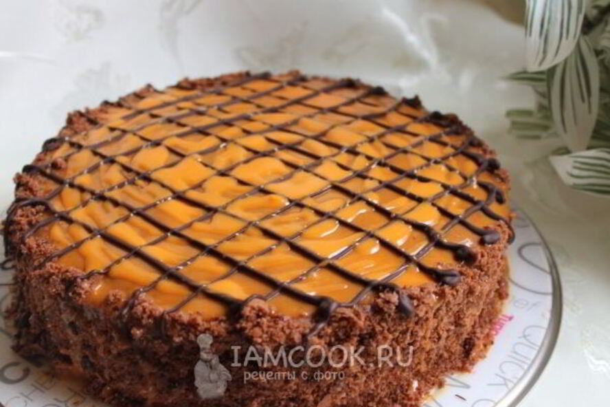 Рецепт торта шоколадная девочка
