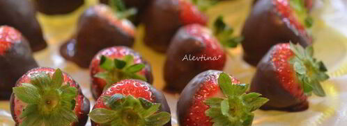 торт шоколадный с клубникой в шоколаде. Шаг 4