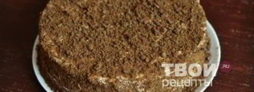 торт спартак. Шаг 43