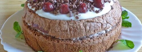 торт вишня в шоколаде. Шаг 31