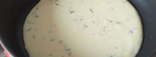 закусочный блинный торт с шампиньонами. Шаг 4