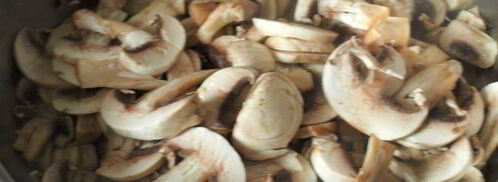 закусочный блинный торт с шампиньонами. Шаг 6