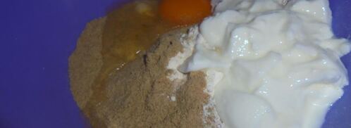 амарантовые вафли с морской капустой. Шаг 3