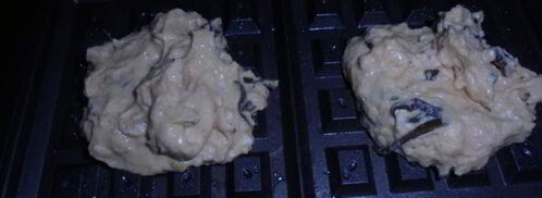 амарантовые вафли с морской капустой. Шаг 7