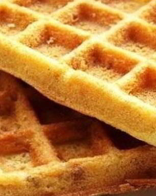 Домашние вафли из сыра