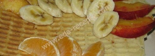 домашние венские вафли с ванилью. Шаг 10