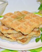 Картофельные вафли в вафельнице