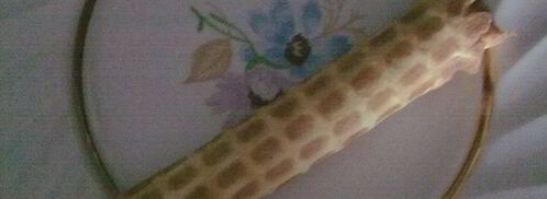 хрустящие вафельные трубочки. Шаг 9