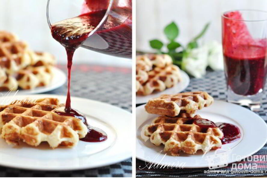 Рецепт льежских вафель