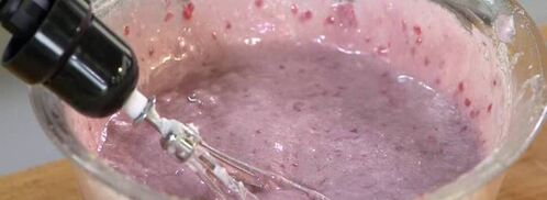 малиновые вафли с фисташками и медом. Шаг 7