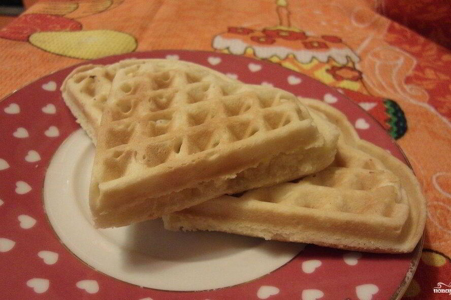 Рецепт мягких вафель для вафельницы