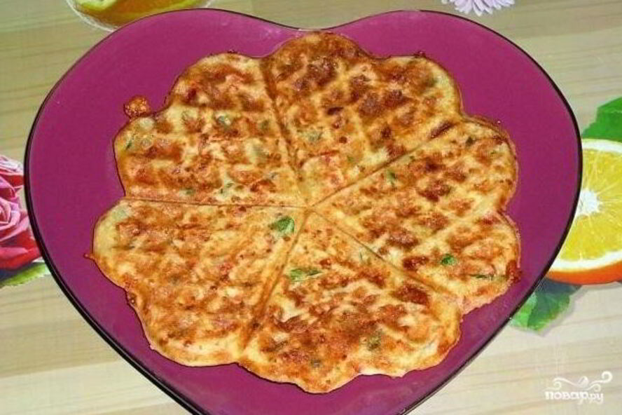 Рецепт сырных вафель