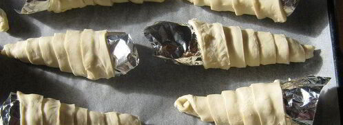 трубочки со сгущенкой. Шаг 4