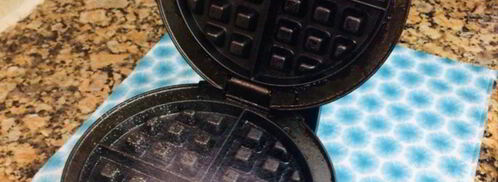 вафли овсяные в электровафельнице. Шаг 11