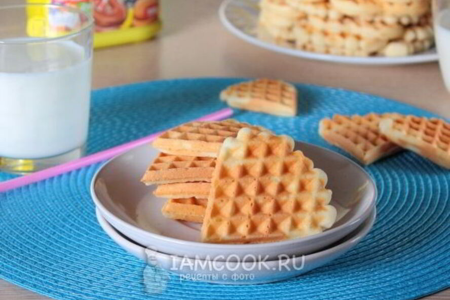 Рецепт вафель песочных