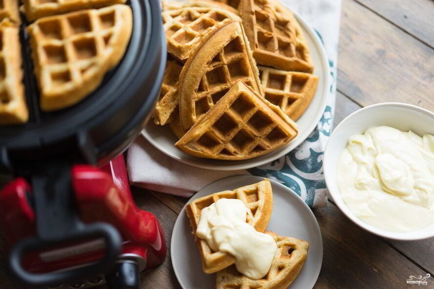 Рецепт вафель в вафельнице мягкие