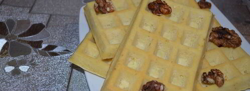 венские вафли с яблоком. Шаг 7