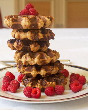 Венские вафли в вафельнице