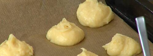 фисташковые профитроли. Шаг 7