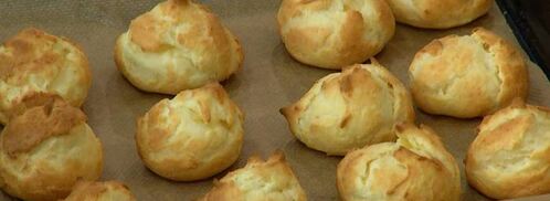 фисташковые профитроли. Шаг 8