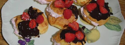 малиновые эклеры. Шаг 9