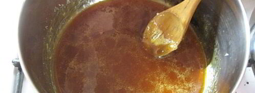 новогодние профитроли-крамбл. Шаг 15