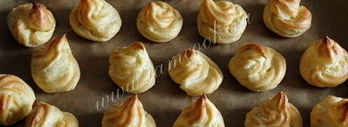 профитроли с красной икрой. Шаг 8