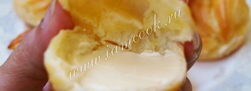 профитроли с красной икрой. Шаг 9