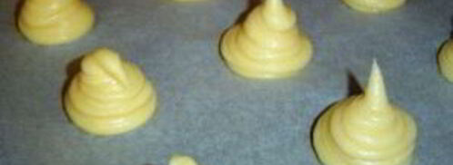 профитроли с красной рыбой. Шаг 3