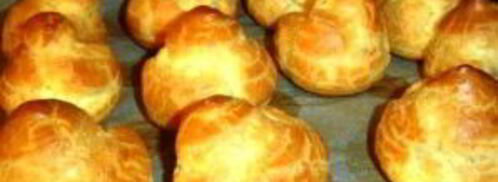 профитроли с красной рыбой. Шаг 4