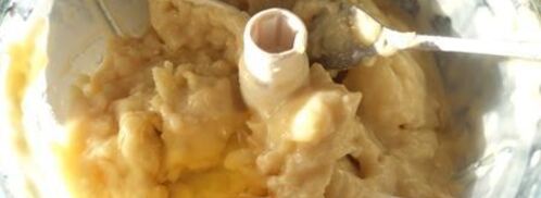 профитроли с шоколадно-ореховым кремом. Шаг 4