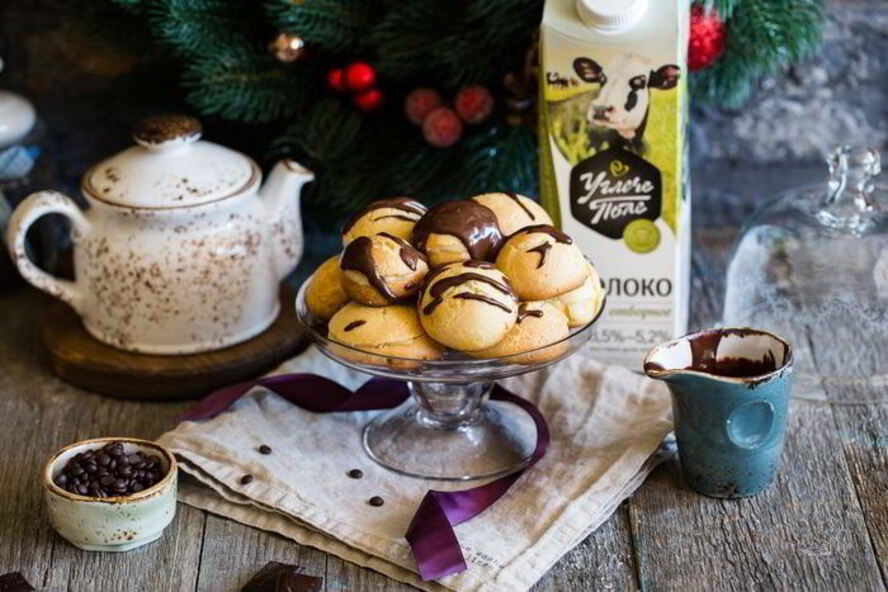 Рецепт профитролей с шоколадом