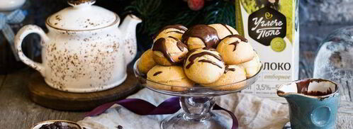 профитроли с шоколадом. Шаг 17