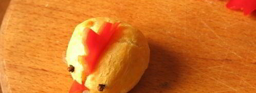 профитроли закусочные цыплята. Шаг 16