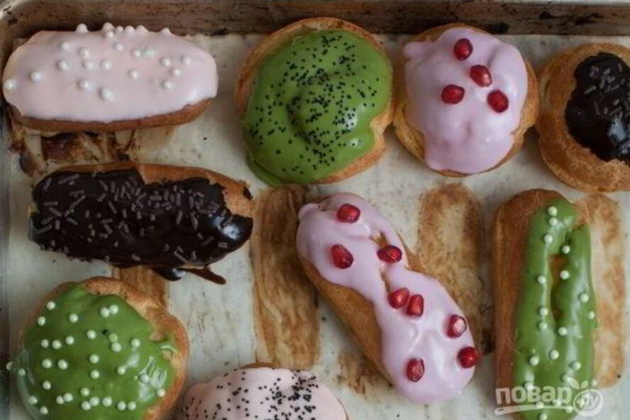 Рецепт сливочного крема для эклеров