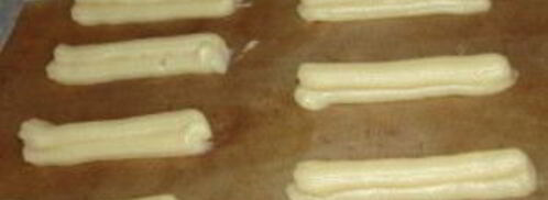 тесто на эклеры. Шаг 7