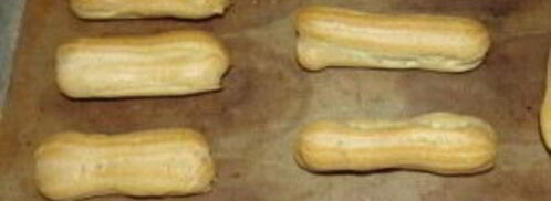 тесто на эклеры. Шаг 8