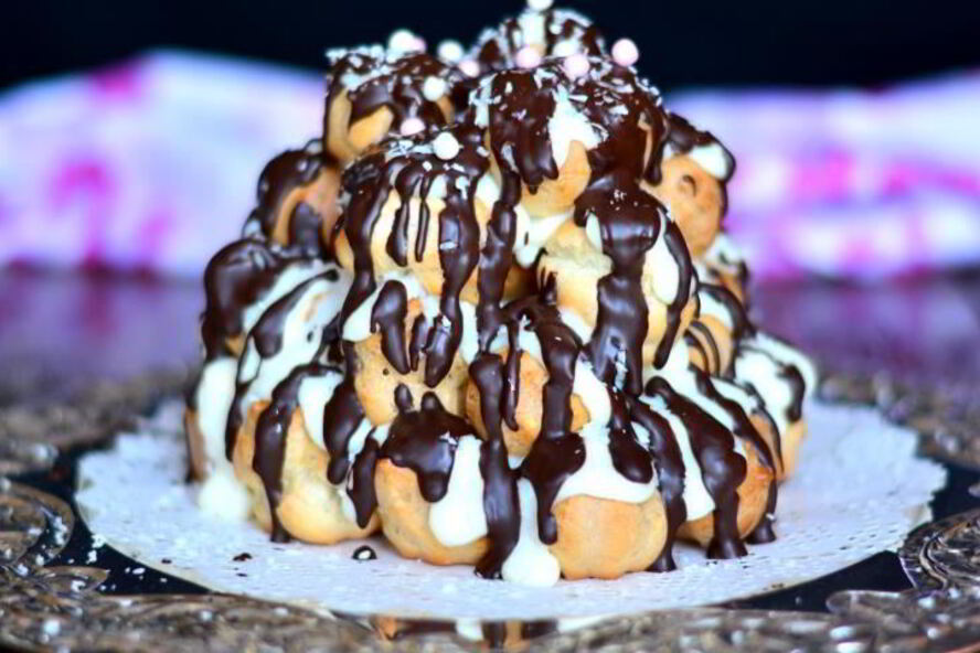 Рецепт торта из эклеров