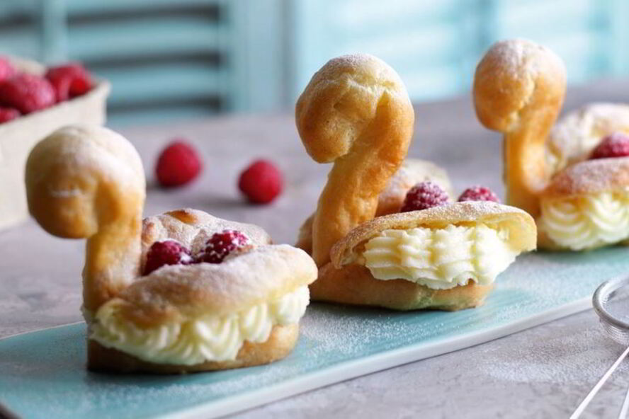 Рецепт эклеров лебеди